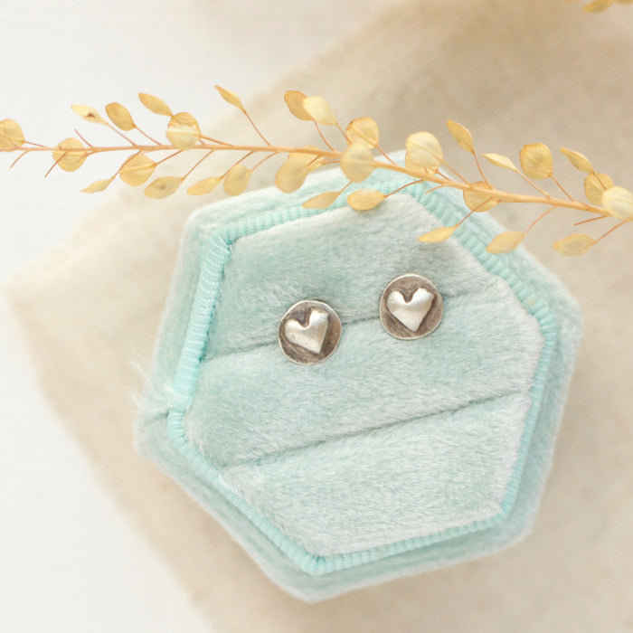Heart Post Earrings