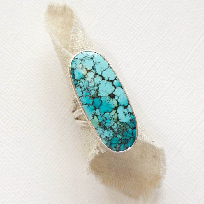 Hubei Turquoise Statement Ring