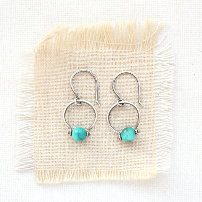 Turquoise La Cloche Earrings