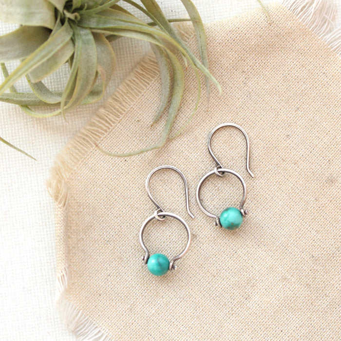 Turquoise La Cloche Earrings